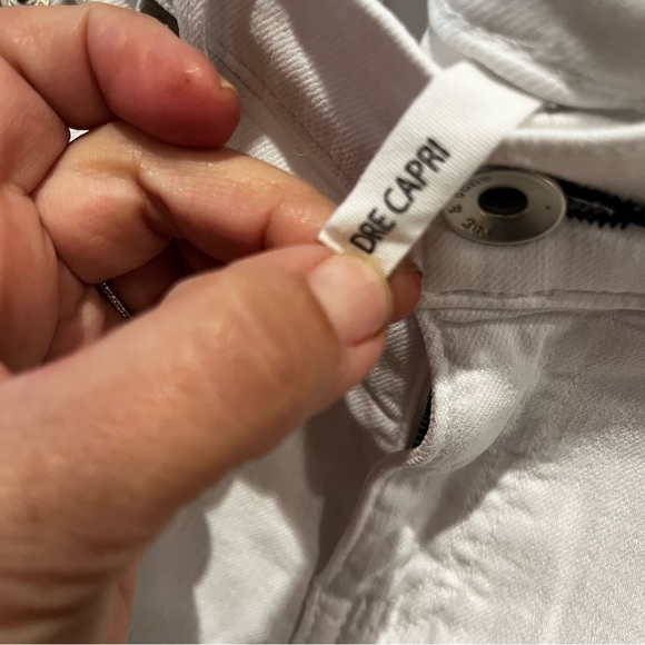 Rag & Bone Dre Capri white jeans size 26 - Picture 6 of 16